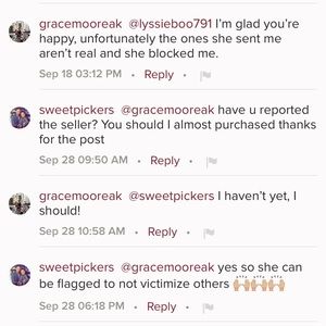 BEWARE @fawahmrini FAKE PRODUCTS